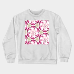 Paper cut kaleidoscope boat Crewneck Sweatshirt